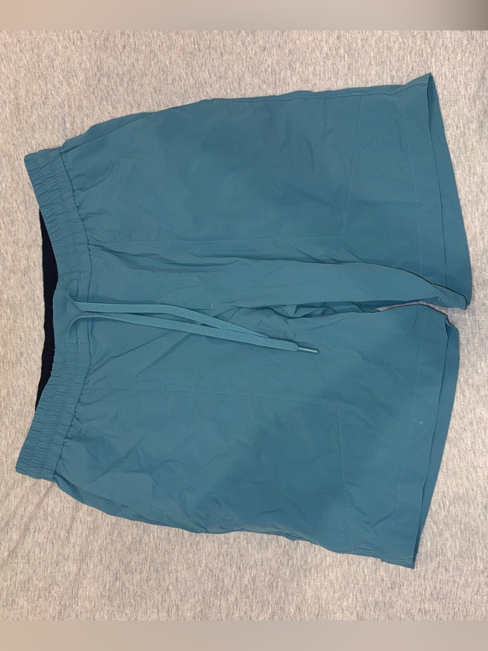 lululemon athletica Men's Teal Drawstring Athletic Shorts
